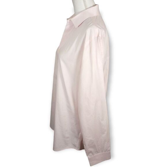 EXPRESS SLIM PINK BUTTON DOWN SHIRT SZ.L EUC - Picture 3 of 6